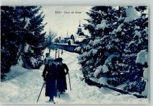 Caux Caux en hiver