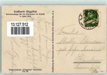 8854 Siebnen 1923 - Kraftwerk Wäggithal Betonieranlage für die Staumauer im Schräh