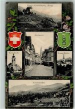 9450 Altstätten SG - Burg Marktgasse kath. Kirche ev. Kirche Neu-Altstätten