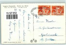 6906 Castagnola-Cassarate - Hotel du Midi