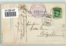 Urnäsch 1908 Berggasthaus Pension Kräzerli am Säntis Hüttenstempel