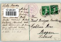 Urnäsch 1912 Alpen Kurhaus Berggasthaus Kräzerli am Säntis Hüttenstempel