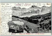 Urnäsch 1905 Kräzerli Klubhaus Säntis