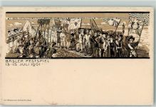 Basel Bâle Basler Festspiel Basler Bundesfeier Bundesfeier / Pro Patria Schweiz 1901