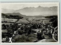 Oberdiessbach Fliegeraufnahme mit Stockhornkette