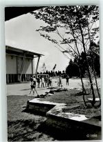 Magglingen Eidg. Turn- und Sportschule Sporthalle und Sportplatz Barren