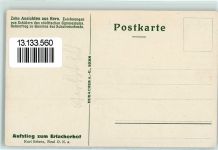 3000 Bern Berne Künstlerkarte Aufstieg zum Erlacherhof signKurt Scherz Zeichnungen von Schülern des städt. Gymnasiums Schulreisefonds