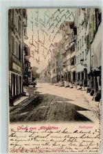 9450 Altstätten SG 1902 Gebrauchsspuren Marktgasse