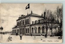 Payerne 1907 La Gare