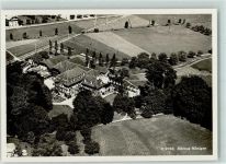 Stalden BE Fliegeraufnahme Christl. Heim Schloss Hüningen