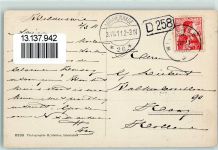 Wilderswil 1911 Eiger Mönch Jungfrau