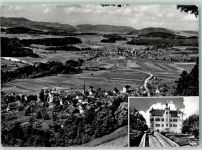 9507 Stettfurt - Blick vom Schloss Sonnenberg auf Stettfurt und Matzingen