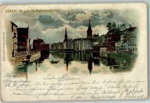 8000 Zürich 1898 Gebrauchsspuren Nachtwandlerin Verlag Künzli 5009