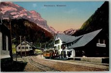 9057 Wasserauen Gebrauchsspuren Säntisbahn Bahnhof