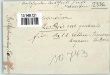 Les Bois Ort handschriftlich