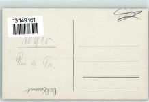 Delémont Rue de Fez Ort handschriftlich