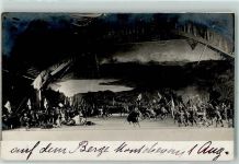 Zürich 1905 Eidgen. Sängerfest Auf dem Berge Mont Chevin Armee