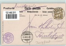 8000 Zürich 1905 - Festspiel am Eidgen. Sängerfest