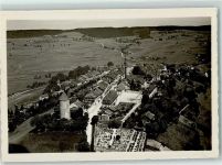Romont FR Fliegeraufnahme