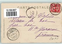 Paysage Suisse Voiture de Poste Postkutsche Schweiz 1904