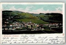 9107 Urnäsch 1901 Lithographie