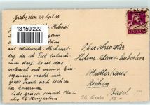 9472 Grabs Foto AK Ort handschriftlich