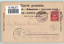 8000 Zürich 1897 Lithographie Bahnhofbrücke Bahnhof Landesmuseum