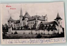 3000 Bern Berne 1904 Relief AK Museum Scan verzogen da Relief