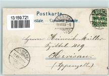 8000 Zürich 1903 Prägedruck Lithographie AK