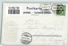 8000 Zürich 1903 Prägedruck Lithographie AK