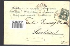 Mettlen 1902 Festspiel passepartout Lithographie AK