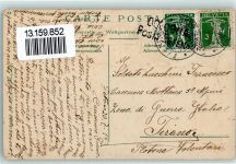 1915 Prägedruck Artist Atelier Guggenheim 12633/22