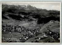 Speicher Fliegeraufnahme mit Säntis