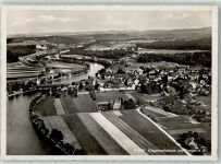 Wangen an der Aare Fliegeraufnahme