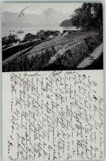 Gunten 1902 Ort handschriftlich