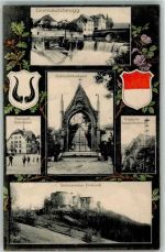 4143 Dornach 1911 - Dornachbrugg Schlachtendenkmal Amtshaus Gempen-Aussichtsturm Schlossruine Dorneck