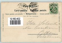 8000 Zürich 1904 Künstlerkarte Blick von der Waid sign C. Steinmann Schweizer Künstler-Postkarten