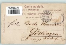 Bern 1893 Zeitglockenturm Vorläufer