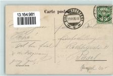 Zürich 1905 Sonderstempel Sängerfest 1905