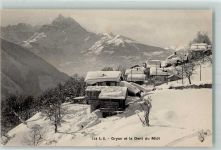 Gryon Dent du Midi Winter