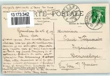 Grandson College Inaugure le 6. Novembre 1909 Jahreszahl Einweihung