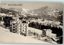 Chesières Hotel Belvedere Alpes vaudoises Winter