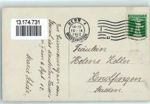 Bern 1912 Kutsche Soldat Kaiser WilhelmII. Ort lt. Stempel