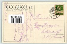 8570 Weinfelden Künstlerkarte Thurg. Kantonal Gesangsfest sign. Böckli