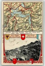 6410 Rigi Staffel 1907 - Landkarte