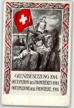 1914 Grenzbesetzung Feldpost Bataillon 54