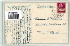 9470 Werdenberg Künstlerkarte sign.