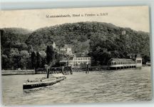 8268 Mannenbach-Salenstein 1909 - Hotel Pension Zum Schiff Radampfer Arenaberg