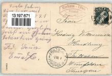 8880 Walenstadt - Kurhaus Pension Lüsis Hüttenstempel