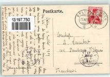 Splügen 1909 Postplatz und Hotel Bodenhaus